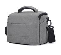 Jimenez Estuche para Cámara DSLR Fotógrafo Portátil Fotografía para Equipo Bolso Cruzado Gris