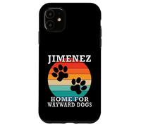 Jimenez Home For Wayward Dogs Apellido Carcasa para iPhone 11