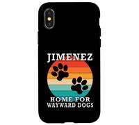Jimenez Home For Wayward Dogs Apellido Carcasa para iPhone X/XS
