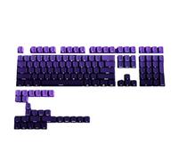 Jimenez Juego de Teclas PBT de Doble Disparo, Color Degradado, Retroiluminadas, Juego Completo de 130 Teclas para Teclado Mecánico