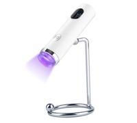 Jimenez Luz UV con Sello Mini Lámpara de Curado de Uñas de Mano con Estampador de Silicona Secador de Uñas Curado Rápido para Gel de Pegamento de Esmalte de Gel