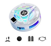 Jimenez Radiador Móvil Magnético, Enfriador de Teléfono, Ventilador de Refrigeración Semiconductor Silencioso, Enfriador para Tableta/Teléfono,