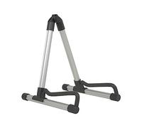 Jimenez Soporte de Soporte para Guitarra, Universal, Plegable, PortáTil, para Guitarra, Bajo, Soporte para Instrumentos de Cuerda, Plateado