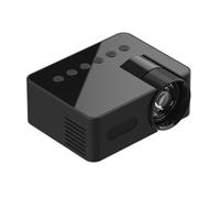 Jimenez YT100 Mini Proyector para el Hogar Proyector Mini PortáTil de Cine en Casa Proyector InaláMbrico MultifuncióN para TeléFono Celular