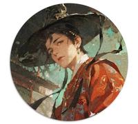 Jimeng-2025-06-25-183-Creative Portrait of A Witch with Xiaozhan Face, from An Upward-looking An... 1000 Piezas Rompecabezas Person-focused Imagery Desafiante Único Liberador De Estrés Puzzle Juguetes
