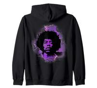 Jimi Hendrix_001_Back Printed Sudadera con Capucha