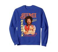 Jimi Hendrix Electric Ladyland Sudadera, Unisex para Adultos, Azul Real, XL