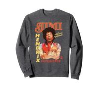 Jimi Hendrix Electric Ladyland Sudadera, Unisex para Adultos, Jaspeado Oscuro, M
