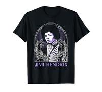 Jimi Hendrix Framed Illustration Tarot Vintage Band Camiseta