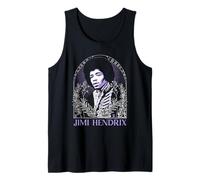 Jimi Hendrix Framed Illustration Tarot Vintage Band Camiseta sin Mangas