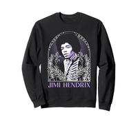 Jimi Hendrix Framed Illustration Tarot Vintage Band Sudadera