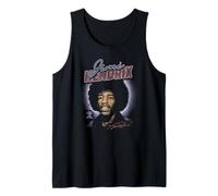 Jimi Hendrix Grainy Photo Portrait with Halo Vintage Band Camiseta sin Mangas