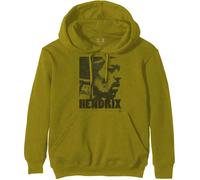 Jimi Hendrix Let Me Live Green con licencia Sudaderas Capucha