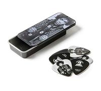 JIM DUNLOP Púas Jimi Hendrix, Mankowitz, duro, Caja en Metal de 6