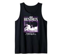 Jimi Hendrix Purple Haze Photo Frame Vintage Band Camiseta sin Mangas