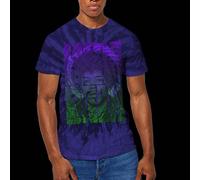 Jimi Hendrix Swirly Text con licencia Camiseta hombre