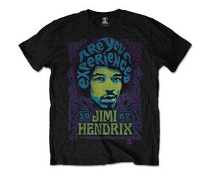 Jimi Hendrix - T-Shirt # L Black Unisex # Experienced