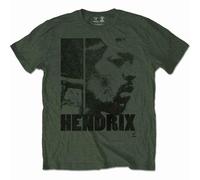 Jimi Hendrix - T-Shirt # S Green Unisex # Let Me Live