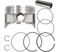 JIMIGGAO Herramienta compatible con piezas de motor, juego de anillos de pistón, tamaño de orificio de 100 mm, kit de anillo de pistón de repuesto compatible con Kawasaki KLR650 KLR 650