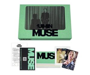 JIMIN OF BTS - [MUSE] (Weverse Albums Ver.) Booklet + QR Card + 3D Instant Photo + Photocard + 2 Extra Photocards