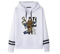 jiminhope 86: Eighty Six Hoodie Sudadera de Manga Larga con Capucha Holgada Vladilena Mirizé Cosplay Sudadera con Capucha Estilo Jersey para Hombres y Mujeres
