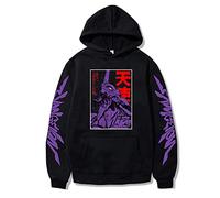 Jiminhope Anime EVA Ayanami Rei Eva 01 Sudadera con Capucha Pullover Camisetas Unisex Ikari Shinji para Fans