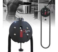 JIMINHUIXIN Entrenador De Cuerda Sin Fin para Gimnasio En Casa, Máquina De Entrenamiento De Resistencia, Sistemas De Poleas De Cable Portátil, Equipo De Escalada De Cuerda con Resistencia Ajustable