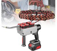 JIMINHUIXIN Máquina para Pasar Cables Inalámbrica, Extractor de Cables, Guía Pasacables Eléctrica de Litio, Herramienta Automática de Tendido para Cableado Eléctrico, Fontanería y Telecomunicaciones