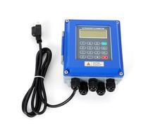JIMINHUIXIN Medidor Control Flujo Agua Líquida, Sistema de Medición de Flujo Ultrasónico, Caudalímetro De LíQuidos, Pantalla Digital LCD - para Tuberías DN15 a DN6000, Montaje en Pared