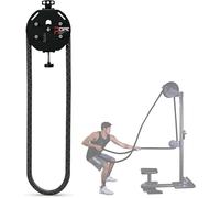 JIMINHUIXIN Sistema de Entrenamiento de Suspensión y Cuerda Infinita para Gym en Casa - Máquina de Resistencia Ajustable para Ejercicios de Cuerpo Completo