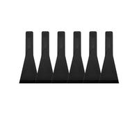 Jimkply - 6 espátulas para raclette, espátulas, espátulas de nailon, espátula wmf, antiadherente, utensilios de cocina para crema de espátula, queso
