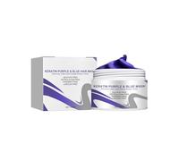 Jimkply Mascarilla Capilar Morada Profesional Para Cabello Rubio, Neutraliza Los Reflexos Amarillos Y Enfría Los Tonos, Reparación Para Cabello Dañado, Seco Y Con Puntas Abiertas, A