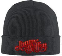 Jimmy Buffett Gorro de Punto Unisex con diseño Texto Vintage para Hombre y Mujer Gorro térmico cálido Invierno Navidad Deportes al Aire Libre Ciclismo Regalos Exteriores