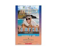 Jimmy Buffett- Lienzo de pintura al óleo impermeable y resistente a las manchas, adecuado para cualquier estilo decorativo de dormitorio, sala de estar, oficina, estilo sin marco, 30 x 45 cm