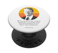 Jimmy Carter El vínculo de nuestra humanidad es más fuerte PopSockets PopGrip Adhesivo