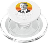 Jimmy Carter El vínculo de Nuestra Humanidad es más Fuerte PopSockets PopGrip para MagSafe