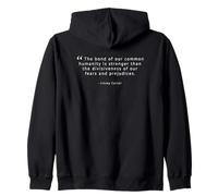 Jimmy Carter Presidente USA Vínculo de Nuestra Humanidad Sudadera con Capucha