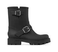 Jimmy Choo - Botas de Lluvia Estilo Motero - Shoes - Mujer - Negro - 37 EU -