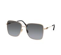 Jimmy choo gafas de sol hester/s black gold 59/15/145 mujeres