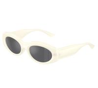 JIMMY CHOO Gafas de sol JC 6002 U 50956G mate opalina latte/gris espejo plata poliamida estándar