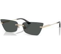 Jimmy Choo Mujer JC4012 300687 Gafas de sol Metal Oro Gris Cat Eye Normal