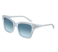 Jimmy Choo Mujer JC5012 502619 Gafas de sol Acetato Azul claro Azul Cuadrada Normal Sombreado