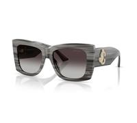 Jimmy Choo Mujer JC5036B 50638G Gafas de sol Acetato Negro Marrón Cuadrada Normal Sombreado