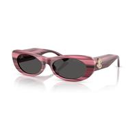 Jimmy Choo Mujer JC5038BU 506487 Gafas de sol Acetato Violeta Gris Redonda Normal