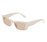 Jimmy Choo Mujer JC5002BU 500893 Gafas de sol Acetato Blanco Marrón Pillow Normal