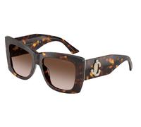 Jimmy Choo Mujer JC5036B 500213 Gafas de sol Acetato Tortuga Marrón Cuadrada Normal Sombreado