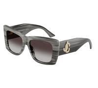 Jimmy Choo Mujer JC5036B 50638G Gafas de sol Acetato Negro Marrón Cuadrada Normal Sombreado