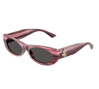 Jimmy Choo Mujer JC5038BU 506487 Gafas de sol Acetato Violeta Gris Redonda Normal