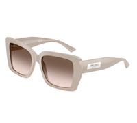 Jimmy Choo Mujer JC5042 50333B Gafas de sol Acetato Marrón Gris Cuadrada Normal Sombreado