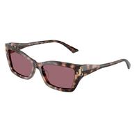 Jimmy Choo Mujer Sunglass JC5011U - Color del Marco: Habana Rosa, Color de la Lente: Violeta